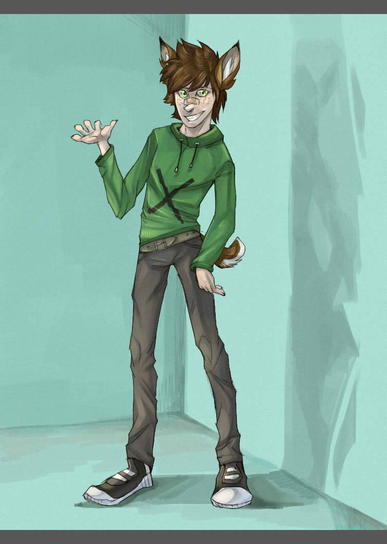 human-deer by Keshinami on DeviantArt