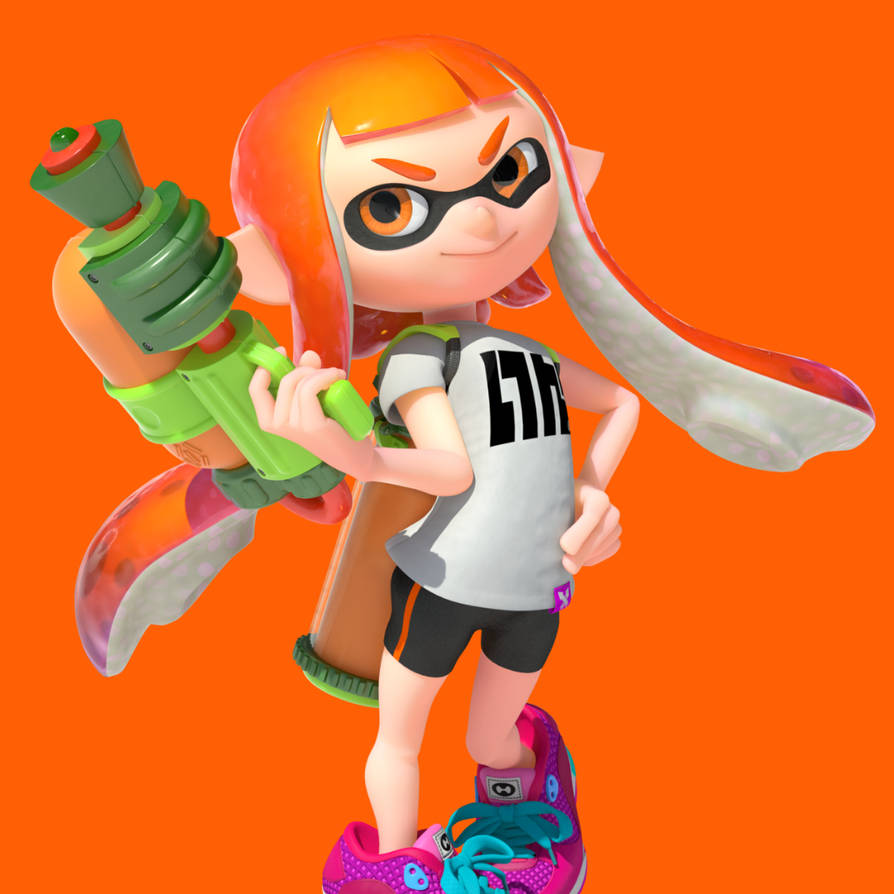 Inkling Girl from Splatoon by WinterAnimations2011 on DeviantArt