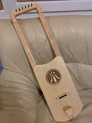 Anglo Saxon Lyre (Ash and Beech)