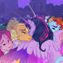 Bad End AU:One last time