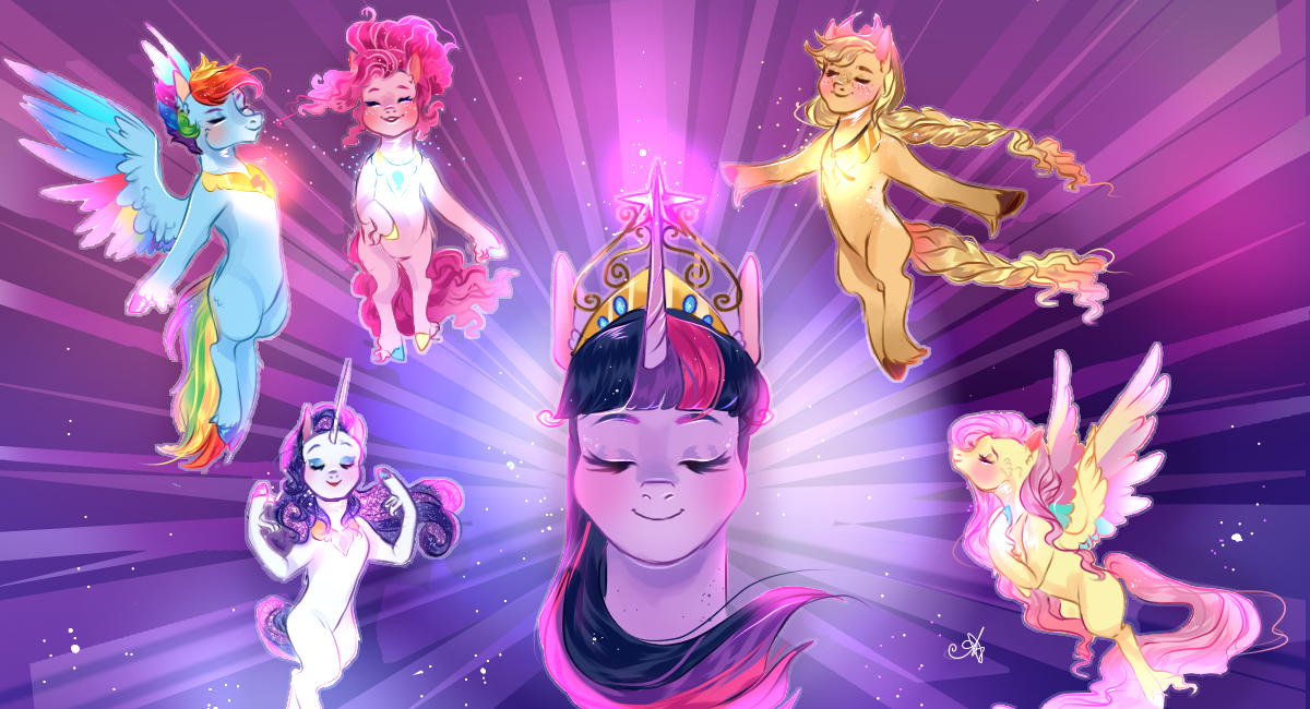 Friendship Power Deviantart The power of friendship. by BunnAri on DeviantArt