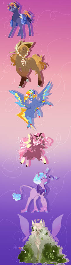 Redesign: Mane 6