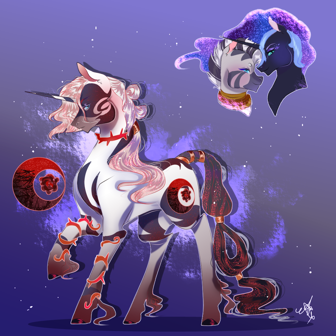 -Commission- Blood moon. by BunnAri on DeviantArt