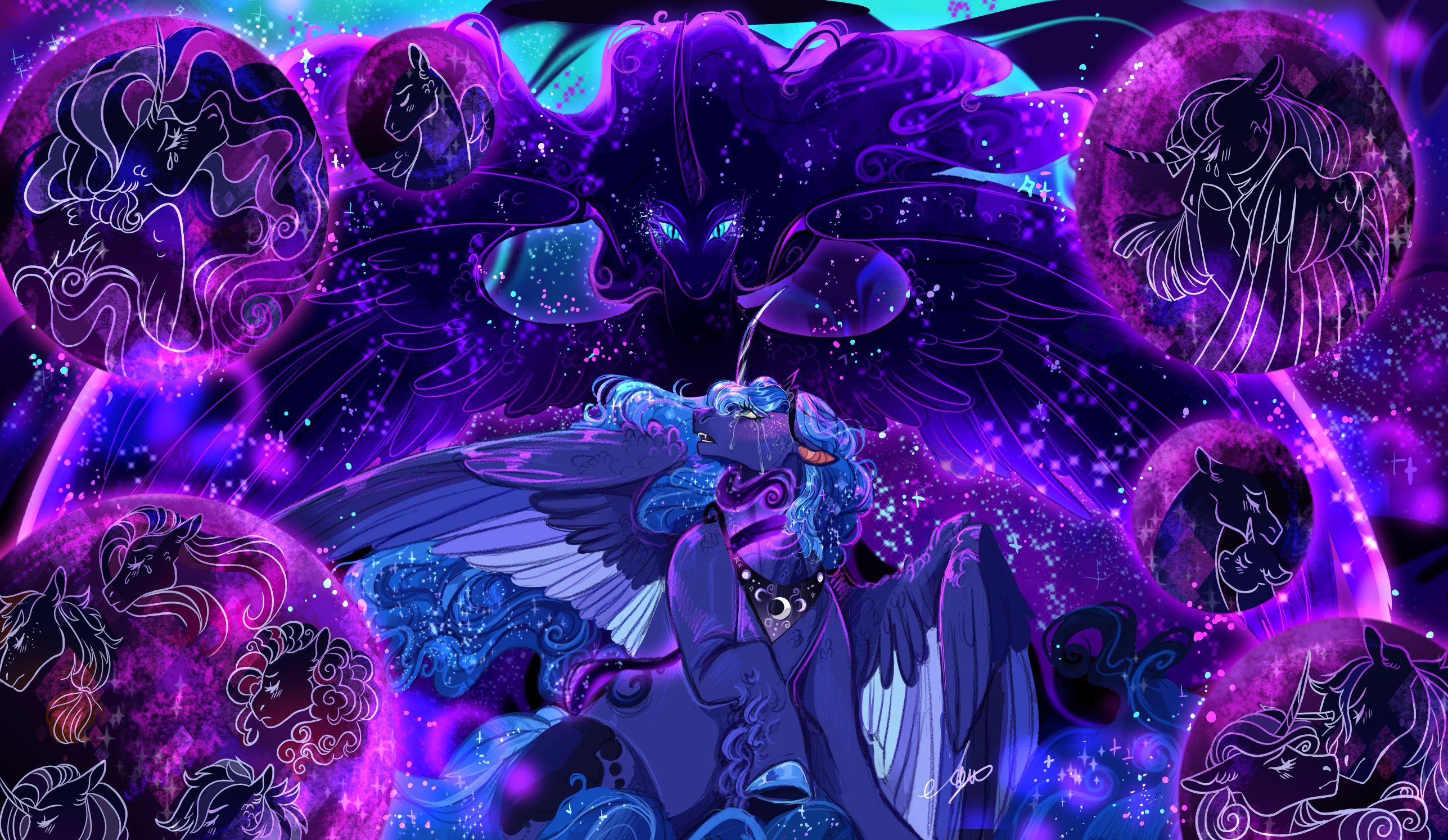 Bad End AU- Prologue: Darkness Rises.