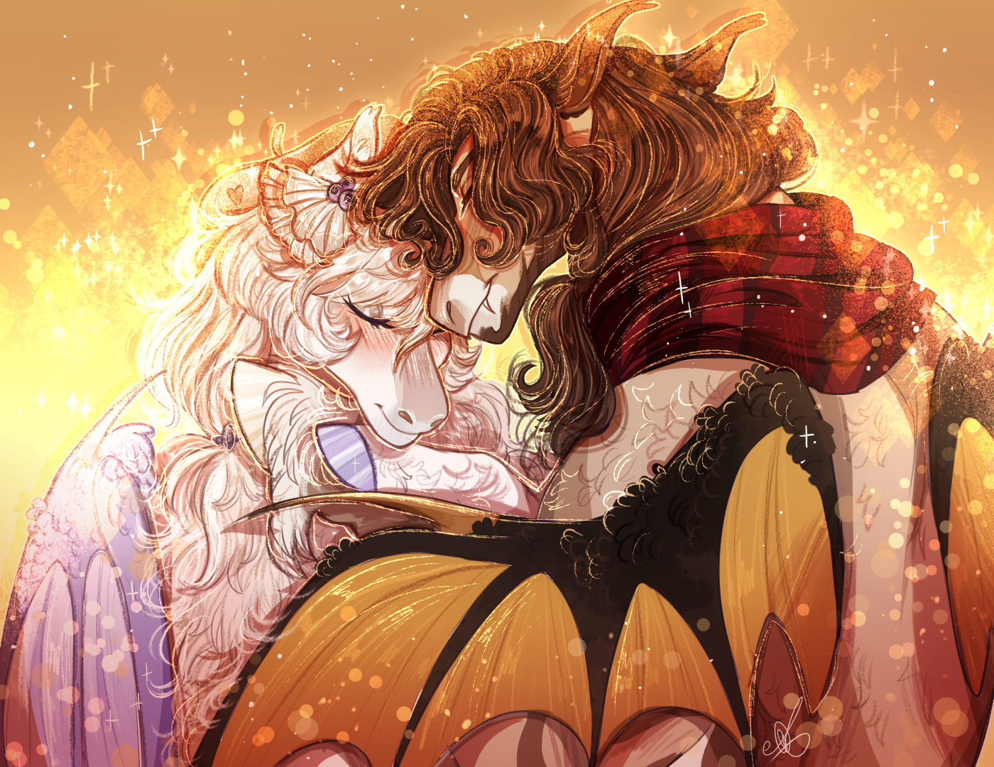 -Commission- Wrapped in light.