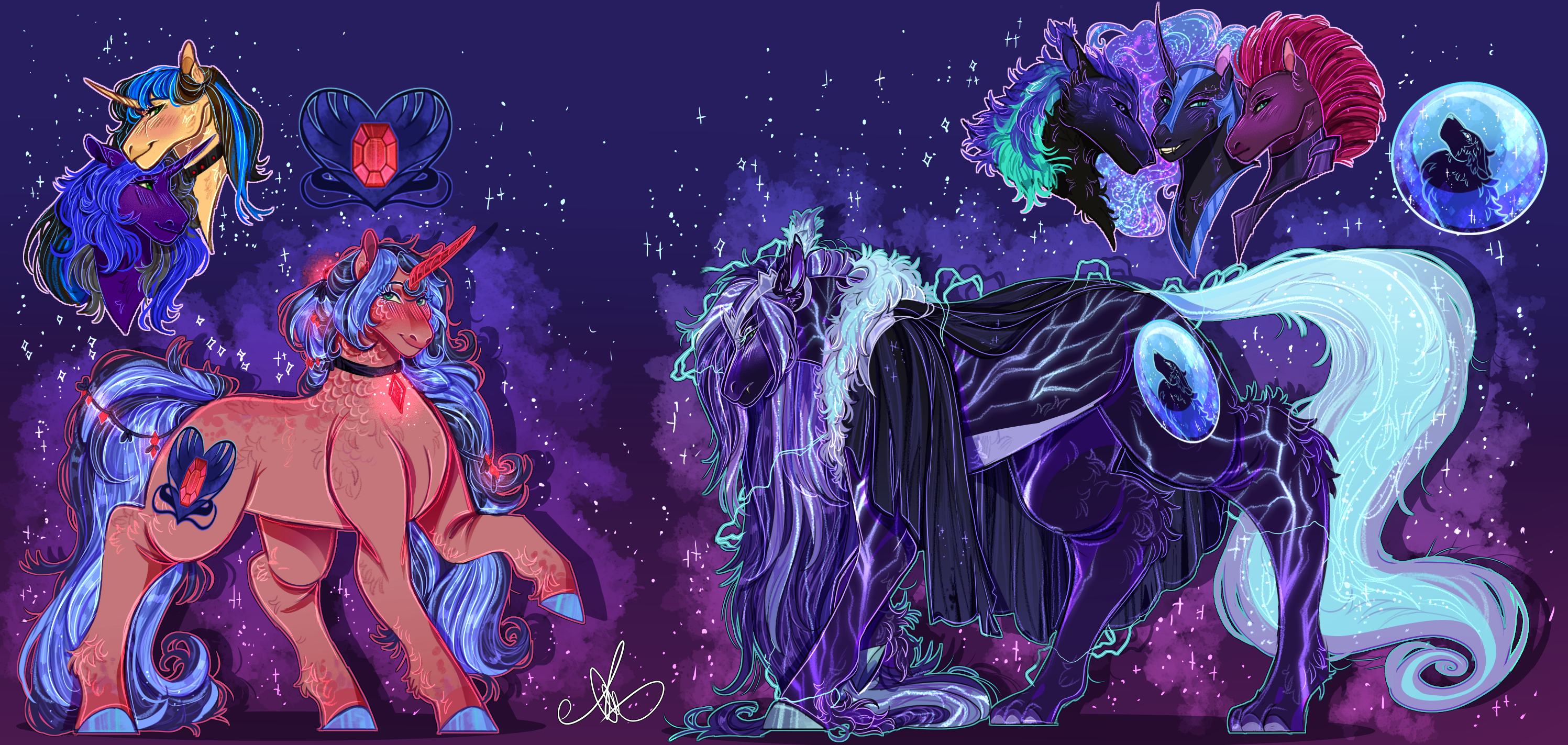 -Commission- Dark Hearts.
