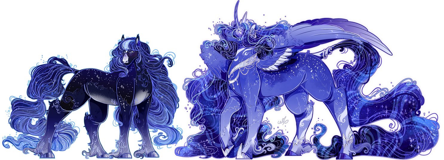 Souls Deviantart -Commission- Souls and eternal universes. by BunnAri on DeviantArt