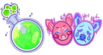 Cutiemarks For Littlemushroomsnail by BunnAri