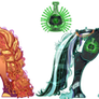 Halloween Adopts-Treat, Poison and Ghost.