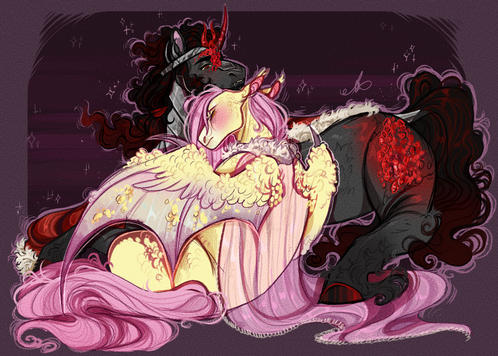 Bad End AU- I got you.