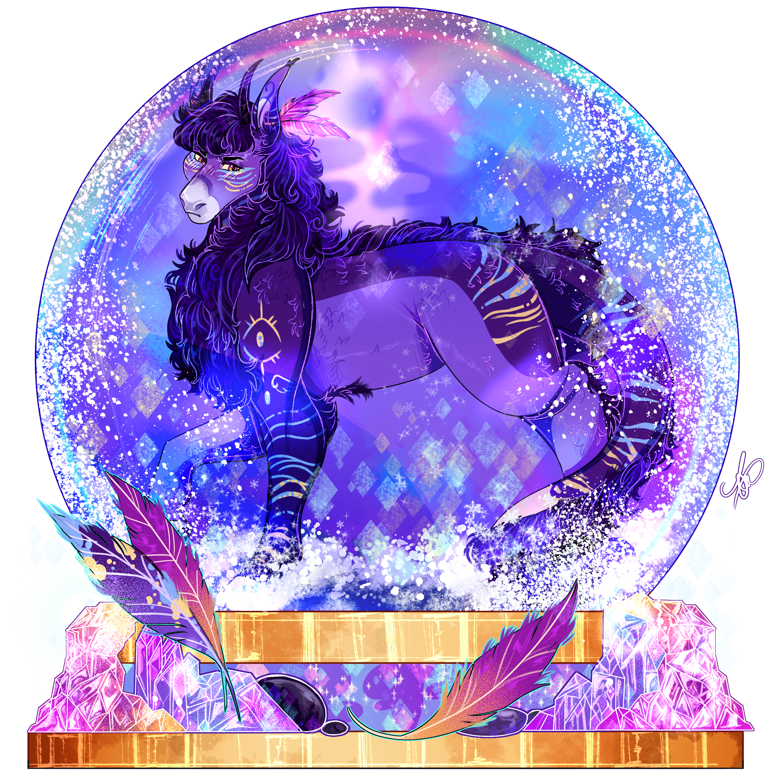 -YCH- Colorful Crystals.