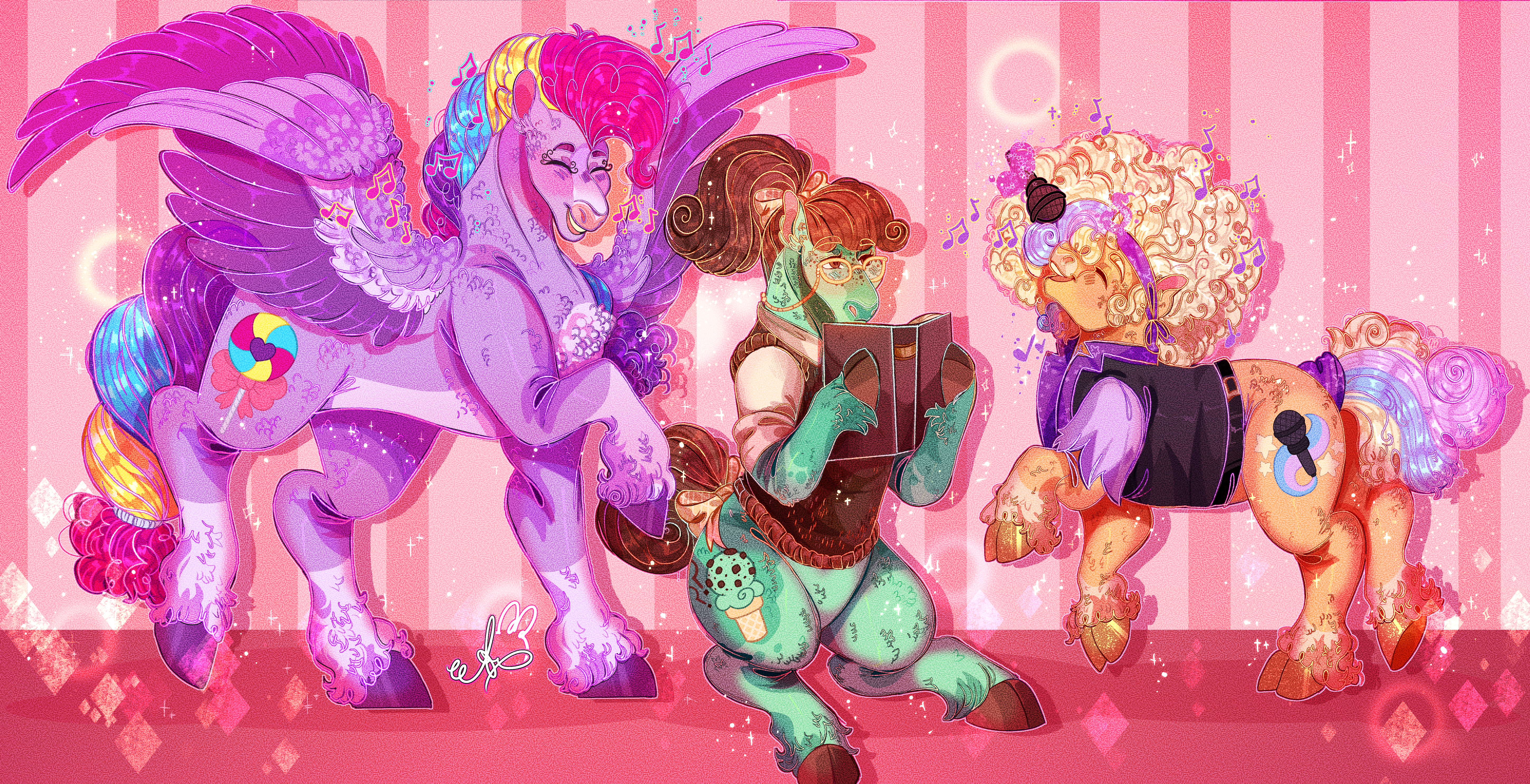 -Commission- Feel the music.