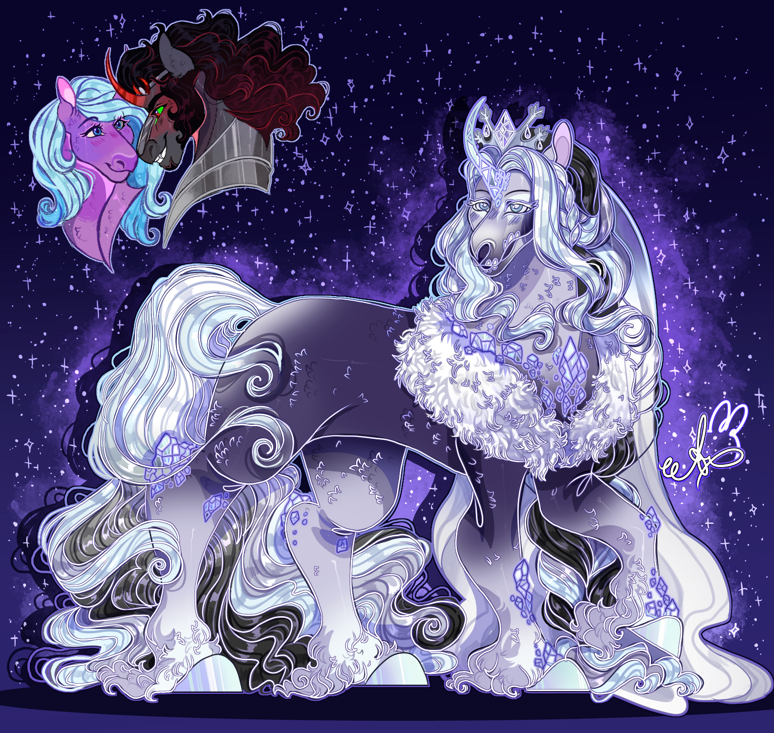-Commission- Princess of the frozen north.