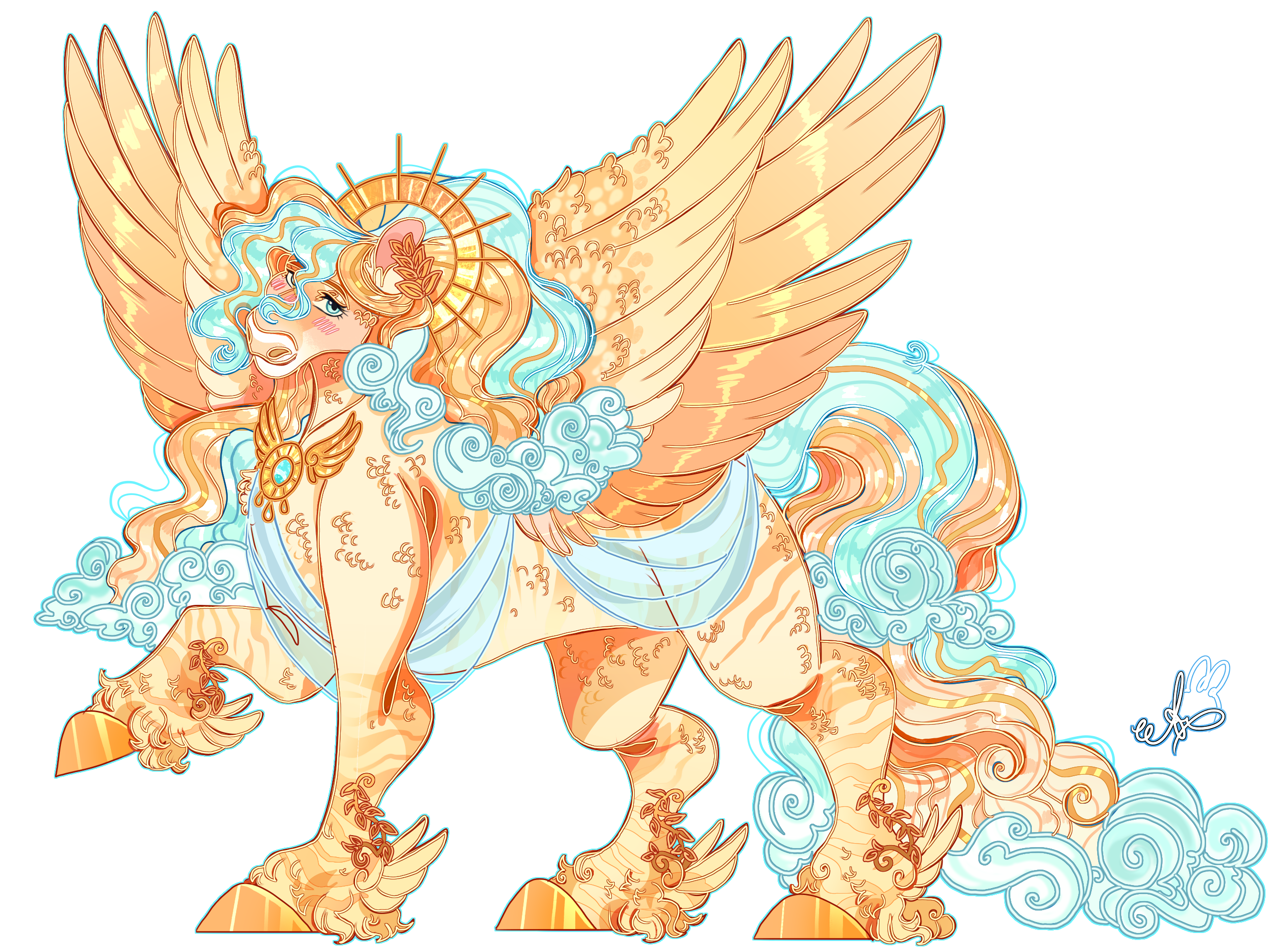 Greek God Custom- Heavenly Light.