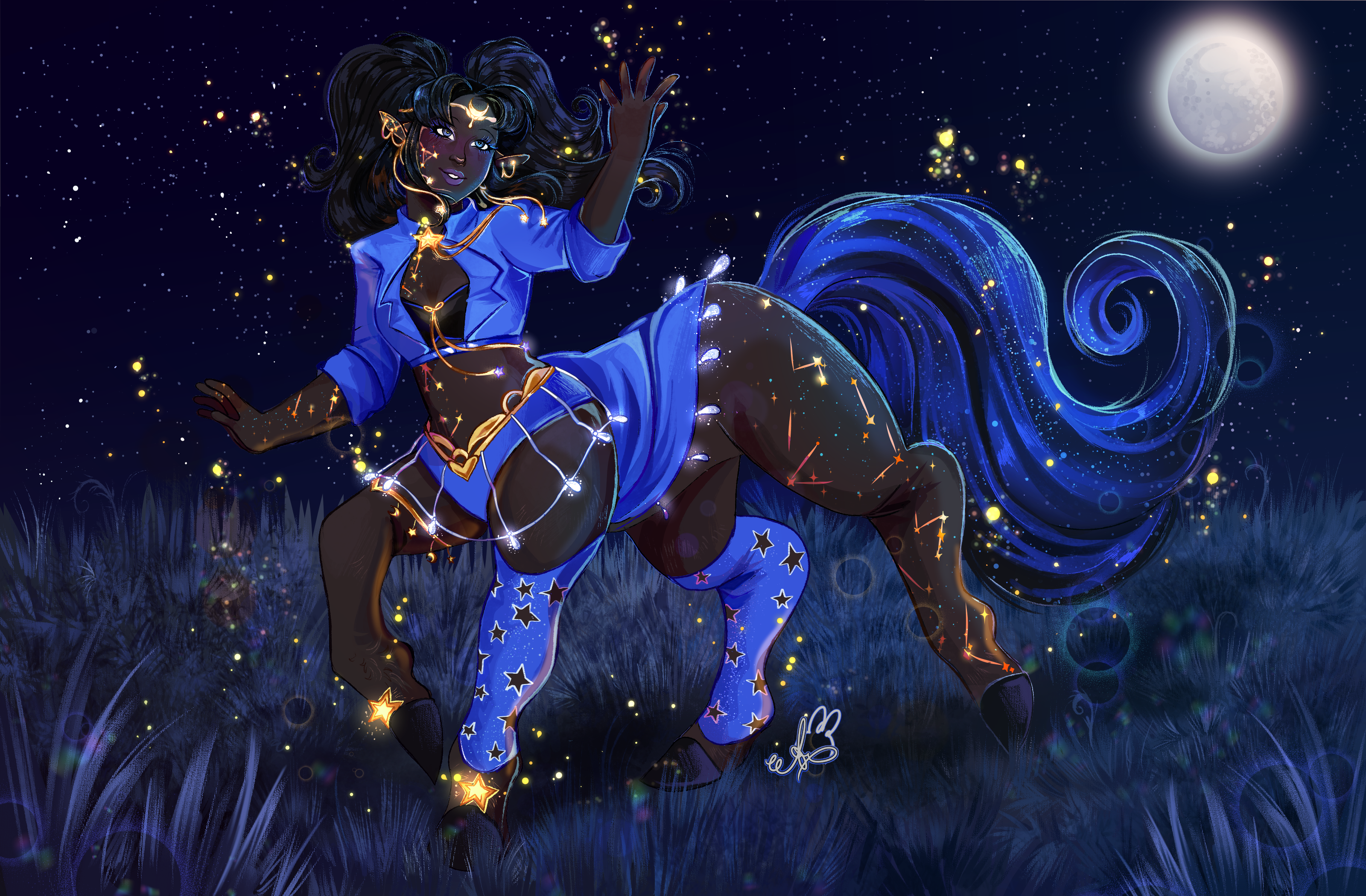 -Commission- Moonlit magic.