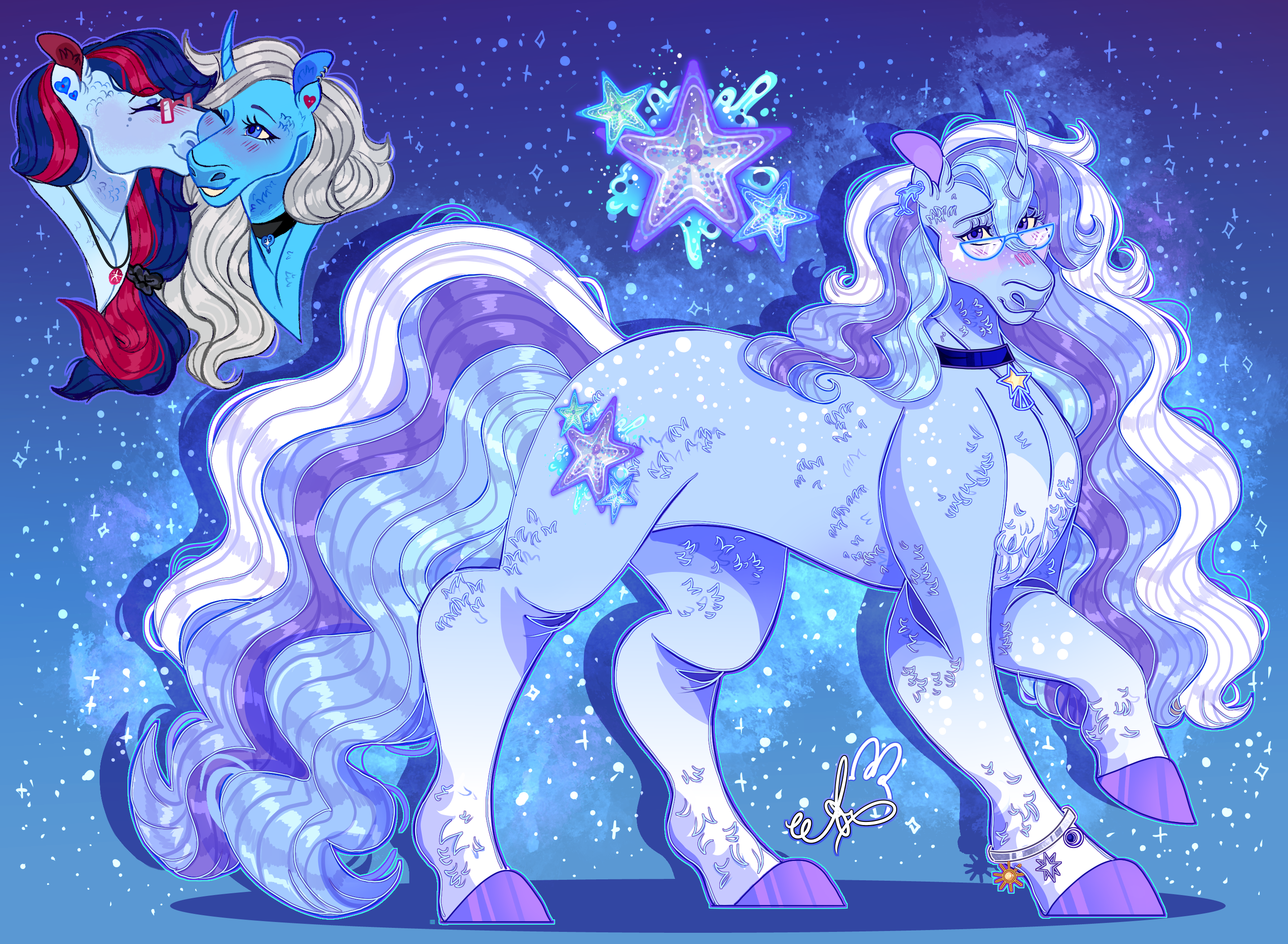 -Commission- Little sea star.