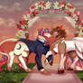 Commission- Sunset Wedding.