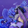 Commission- Moonlit reunion.
