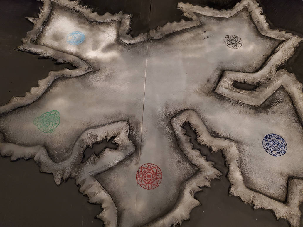 3D Battle Map, Temple of Tiamat. by SinclairJack on DeviantArt