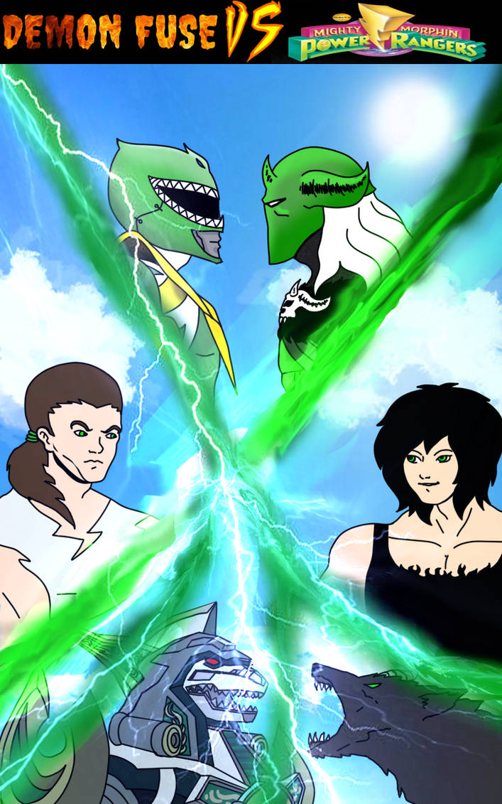 POWER RANGERS vs DEMON FUSE cover page by Jesse-the-art-maker on DeviantArt