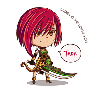 Legenda Illustration: Tara chibi