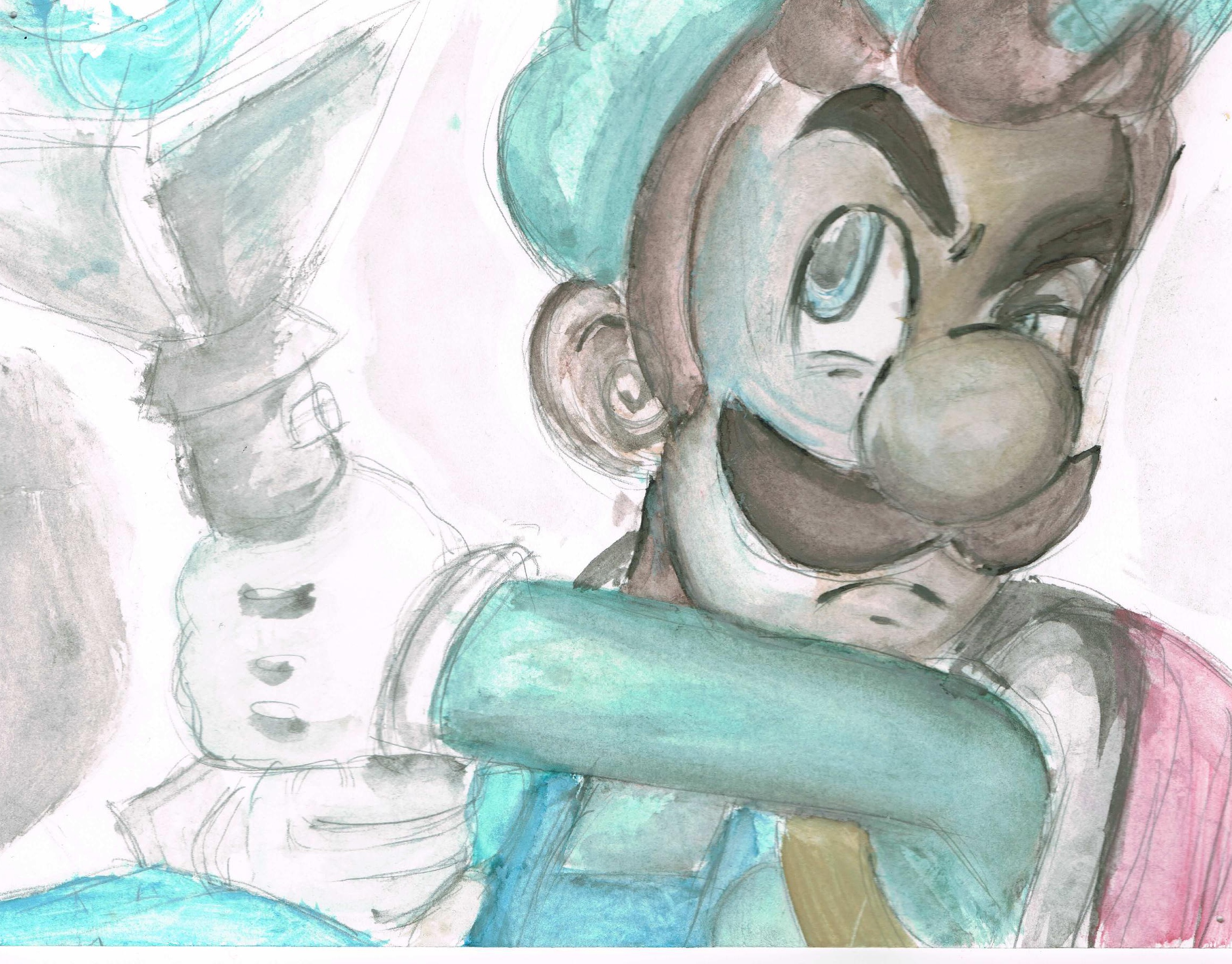 [WATERCOLOUR] Luigi