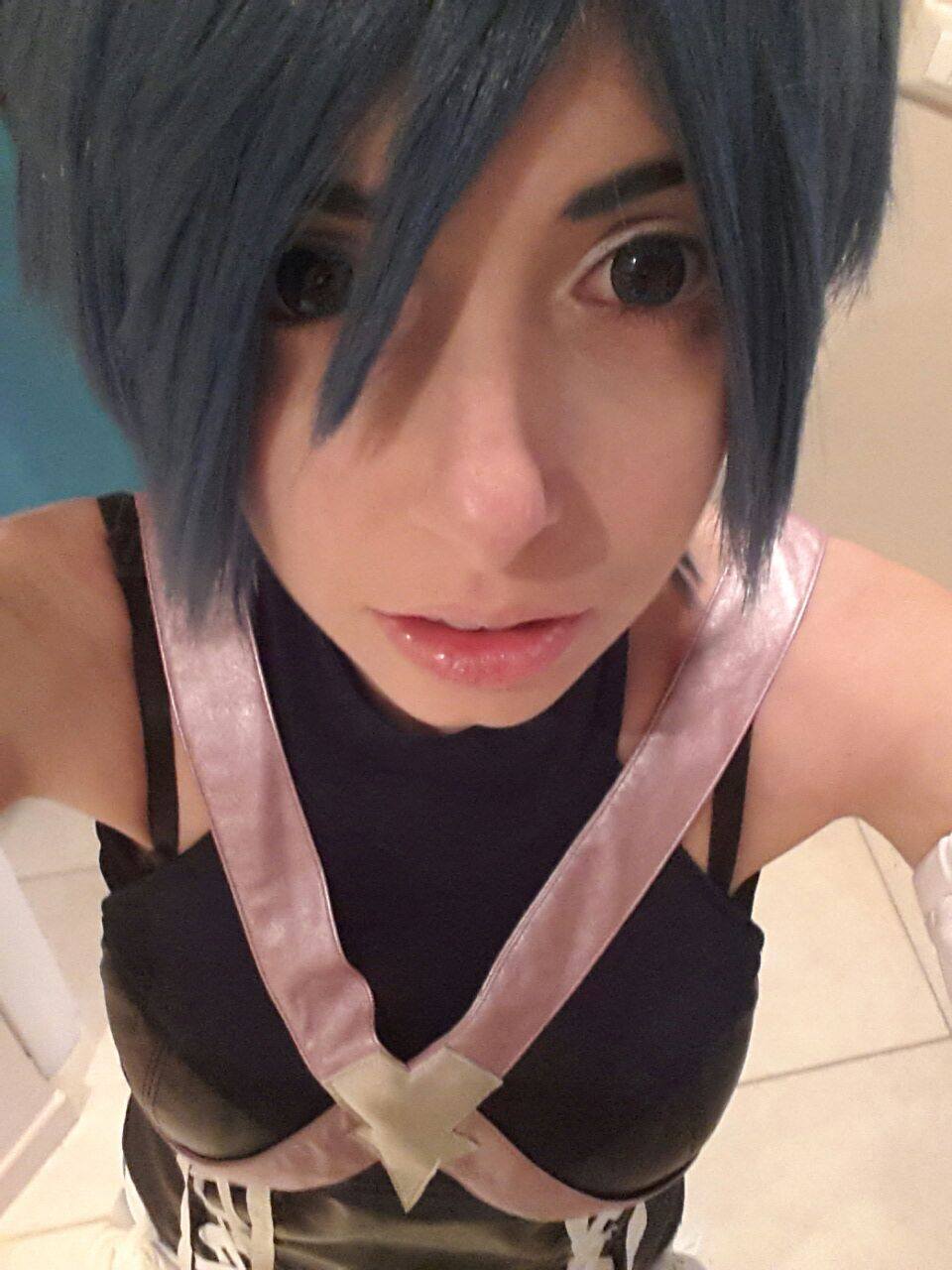 Aqua cosplay.