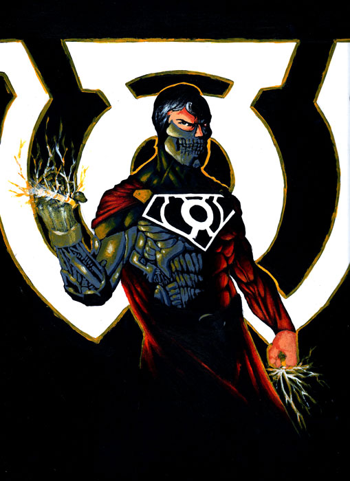 Sinestro Corps Cyborg Superman