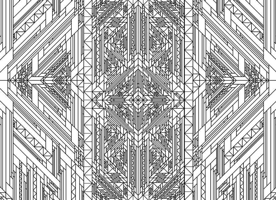 Stained Glass Design-No Color by KitsuneAki on DeviantArt