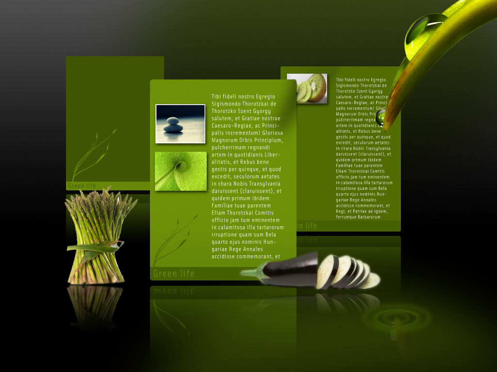 Green life webdesign by gajdoslevente