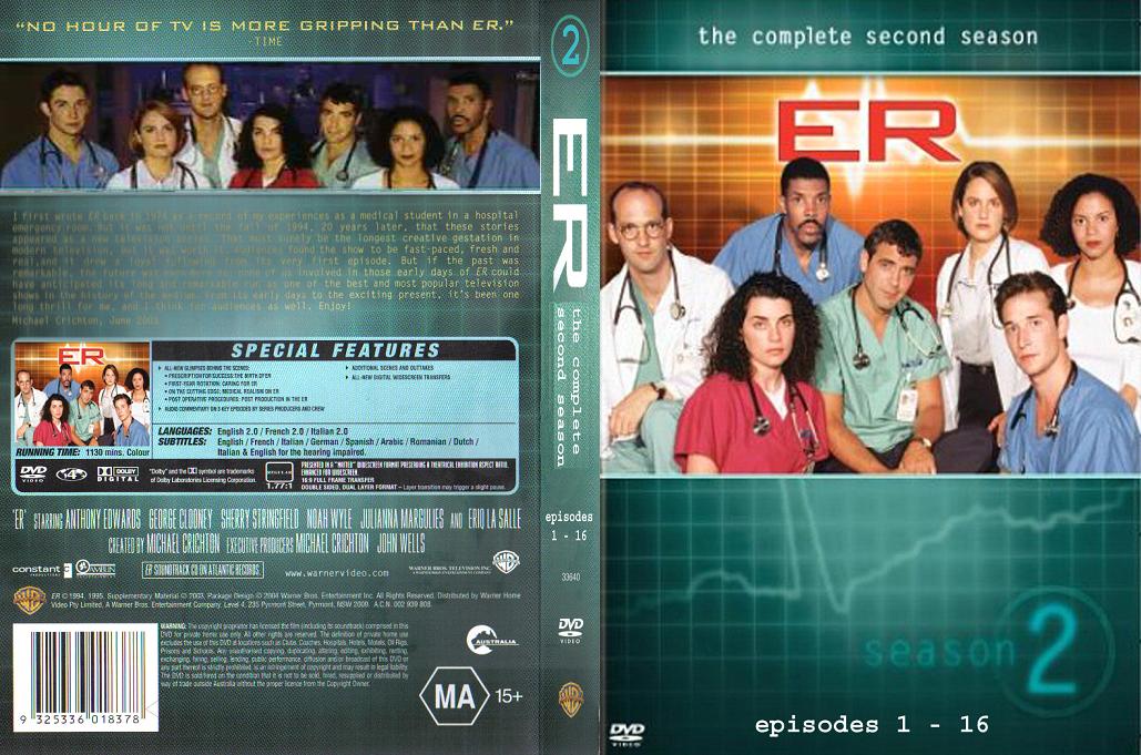 ER Season 2 Part 1 DVD Cover