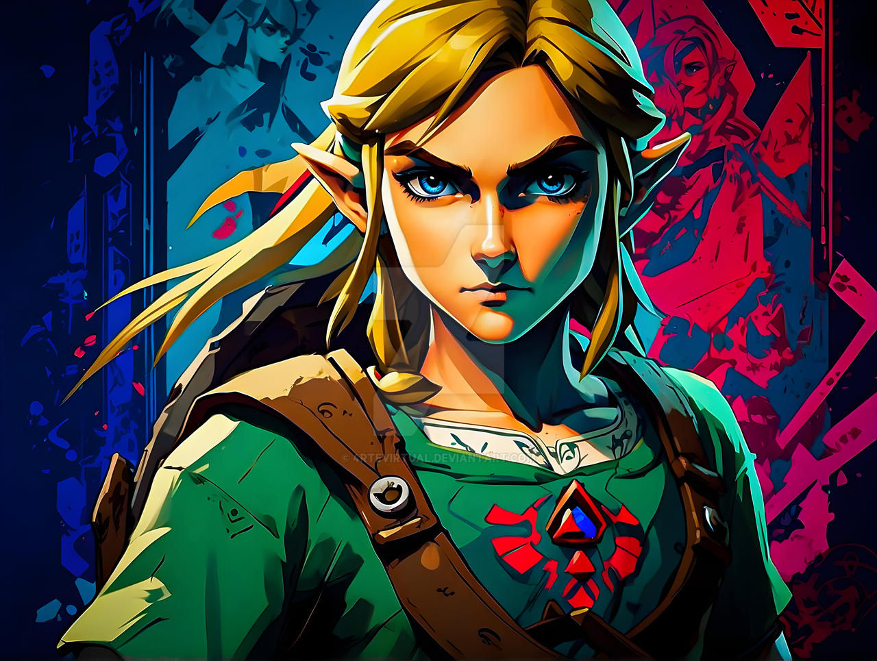 zelda link character in Sket by 4rteVirtual on DeviantArt