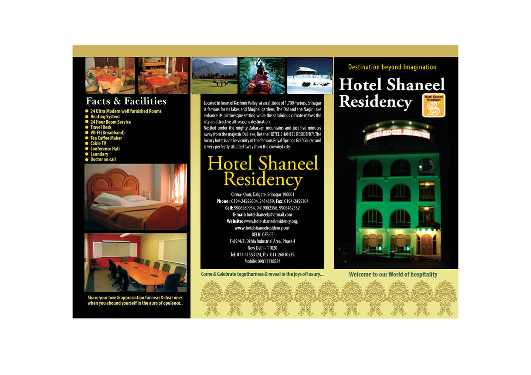 Hotel Tariff Card by sheikhrouf23 on DeviantArt