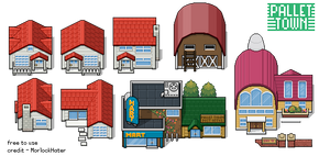 Pallet Town Tiles