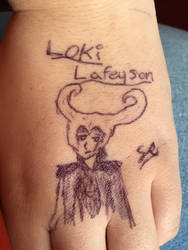 Loki Lafeyson (on my hand...)