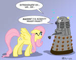 MLPFIM: Pony vs. Dalek 1 -- Fluttershy
