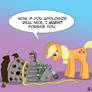 MLPFIM: Pony vs. Dalek 3 -- AppleJack