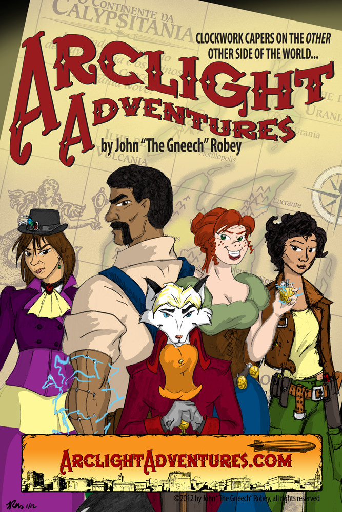 Arclight Adventures Launch Postcard