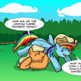 Nice Landing, Rainbow Crash