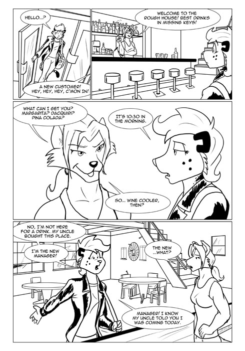 New Comic Sneak Peek Redux by the-gneech