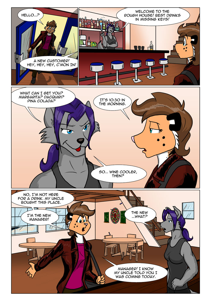 Rough Housing Issue One Page Two by the-gneech