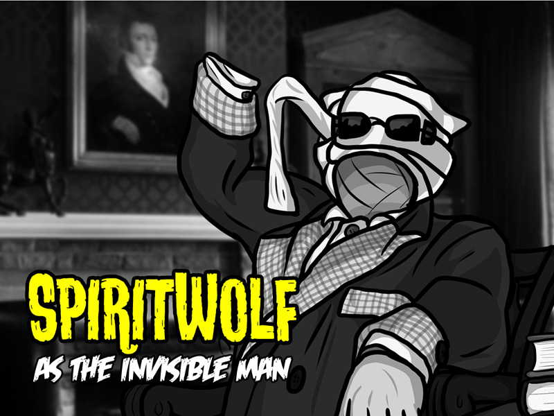 Movie Monster Badges -- SpiritWolf! by the-gneech