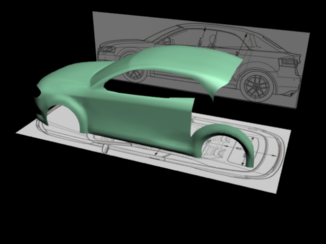 3D Audi Car Modelling II