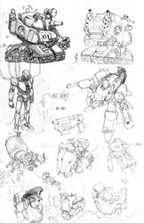 Robot Sketches 2