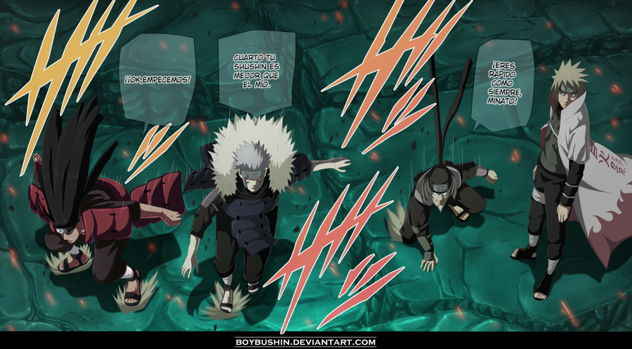 Hokages come back to the battle