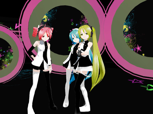 MMD Newcomer Meltdown Models by midnighthinata