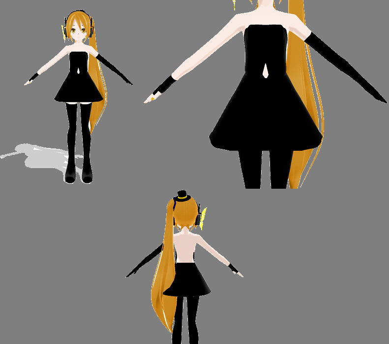 MMD newcomer lat magnet neru