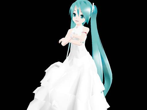 MMD newcomer Lat Fancy miku by midnighthinata