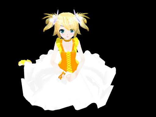 MMD Lat World is Mine Rin by midnighthinata
