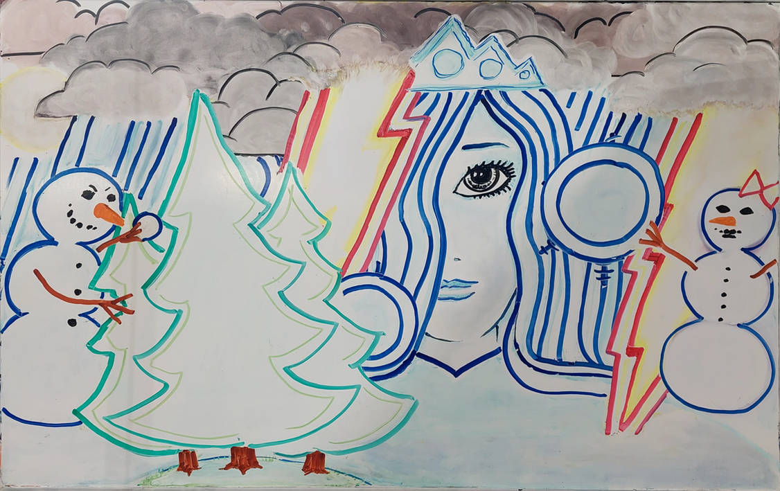 Ice princess in winter winter wonderland by aromus on DeviantArt